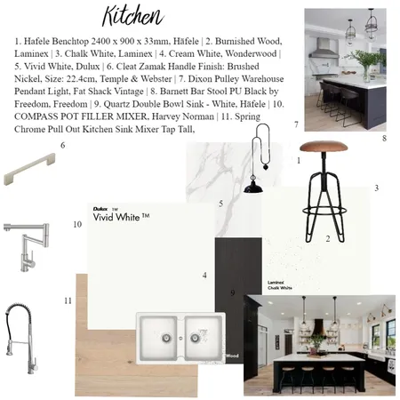 Module 9 Kitchen Interior Design Mood Board by wbirkett on Style Sourcebook