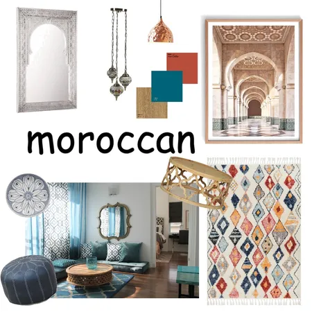 moroccan 2 Interior Design Mood Board by Adalal65@bigpond.com on Style Sourcebook