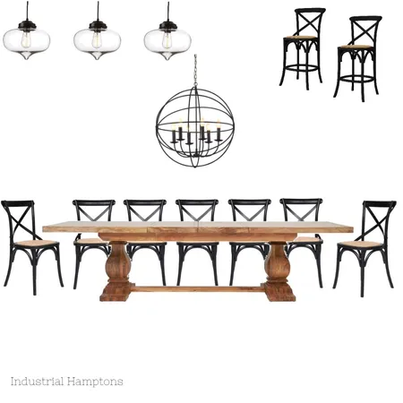 Industrial Hamptons Interior Design Mood Board by Casula on Style Sourcebook
