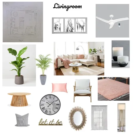 livingroom Interior Design Mood Board by sone on Style Sourcebook