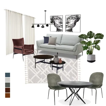 dan22 Interior Design Mood Board by HELEN NIZAN STUDIO on Style Sourcebook