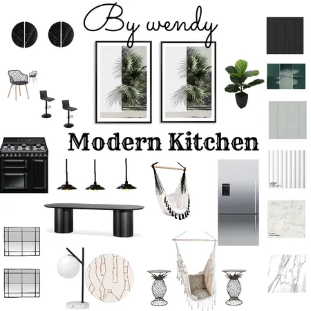 modern kitchen Interior Design Mood Board by Wendy Darelle on Style Sourcebook
