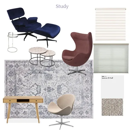 Study Belvedere Interior Design Mood Board by Vesta on Style Sourcebook