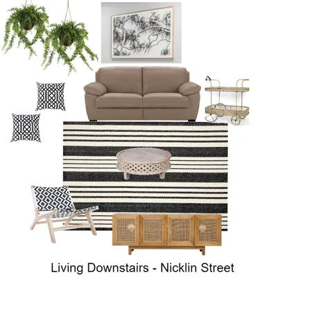 Nicklin Living Downstais Interior Design Mood Board by Insta-Styled on Style Sourcebook