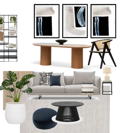 Living and Dining opt2 Interior Design Mood Board by La casa woodlea on Style Sourcebook