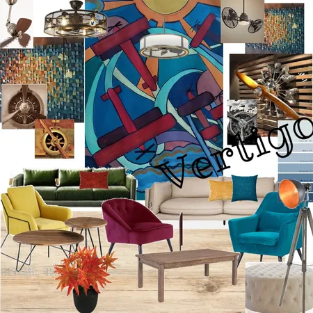 vertigo cafe Interior Design Mood Board by maios on Style Sourcebook