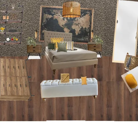 Skillbox bedroom Interior Design Mood Board by dim.zisimos@gmail.com on Style Sourcebook