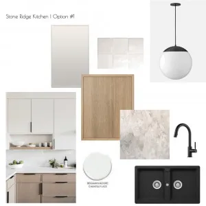Stone Ridge Kitchen Option #1 Interior Design Mood Board by hoogadesign@outlook.com on Style Sourcebook