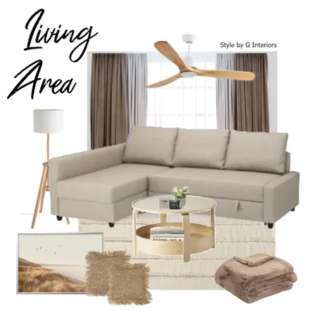 Living area Interior Design Mood Board by Gia123 on Style Sourcebook