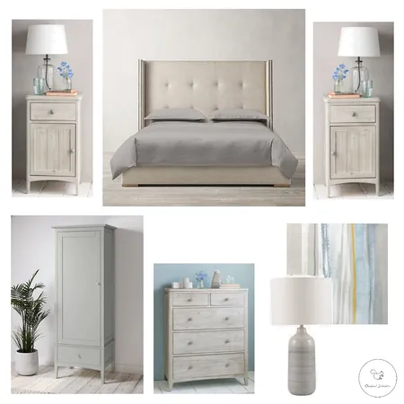 Penare Bedroom 1 Interior Design Mood Board by Chestnut Interior Design on Style Sourcebook