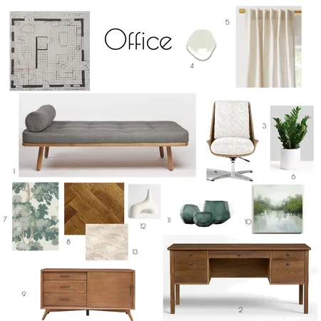 offfice Interior Design Mood Board by Stephpignot on Style Sourcebook