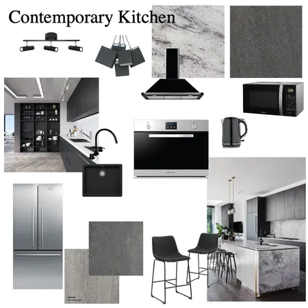 Contemporary Kitchen Interior Design Mood Board by Shante05 on Style Sourcebook