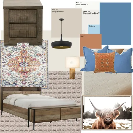 blue boys room Interior Design Mood Board by Ruth Fisher on Style Sourcebook