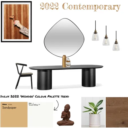 2022 Contemporary Dining Interior Design Mood Board by Seion Interiors on Style Sourcebook