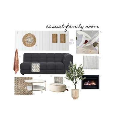 family room Interior Design Mood Board by Georgie Ashworth on Style Sourcebook