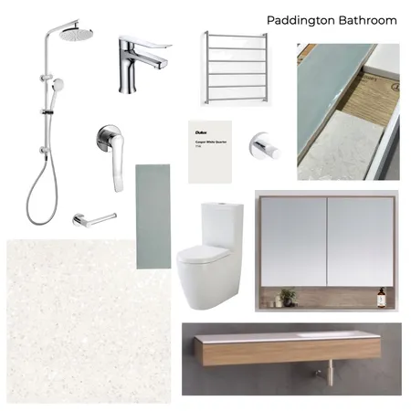 Paddington Bathroom Interior Design Mood Board by Jo Aiello on Style Sourcebook