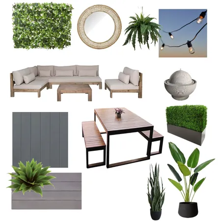 Natural patio Interior Design Mood Board by Lianalow on Style Sourcebook