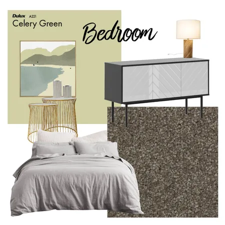 Зеленая спальня Interior Design Mood Board by pauldais on Style Sourcebook