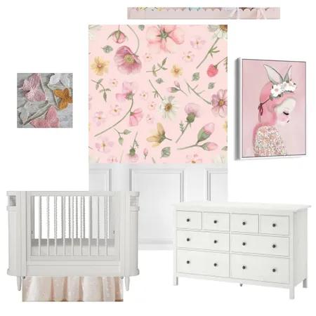 nursery pink Interior Design Mood Board by Emma Vesper on Style Sourcebook