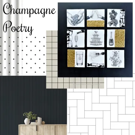 Champagne Poeatry Interior Design Mood Board by andrea.moser@bigpond.com on Style Sourcebook