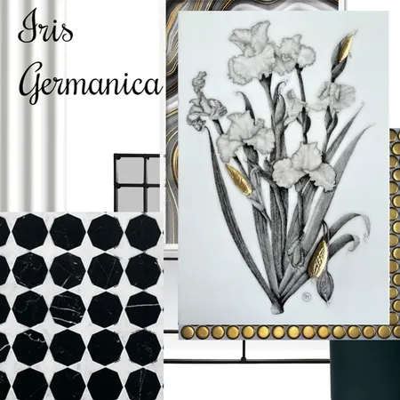 Iris Germanica Interior Design Mood Board by andrea.moser@bigpond.com on Style Sourcebook