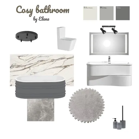 Cosy Bathroom Interior Design Mood Board by LenaLena on Style Sourcebook