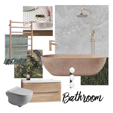 Розовая ванная Interior Design Mood Board by pauldais on Style Sourcebook