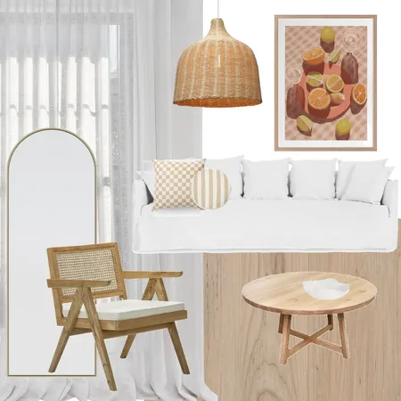 Peachy Sunroom Interior Design Mood Board by Vienna Rose Interiors on Style Sourcebook