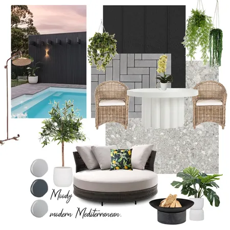 Modern Mediterranean Interior Design Mood Board by thebohemianstylist on Style Sourcebook
