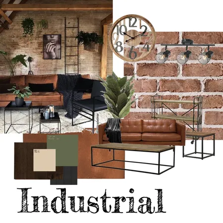 Industrial module 3 Interior Design Mood Board by Morgan_Holly on Style Sourcebook