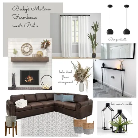 Becky's modern farmhouse Interior Design Mood Board by Annalei Floriant on Style Sourcebook