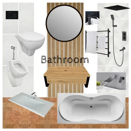 Ванная комната Interior Design Mood Board by law.pawel on Style Sourcebook