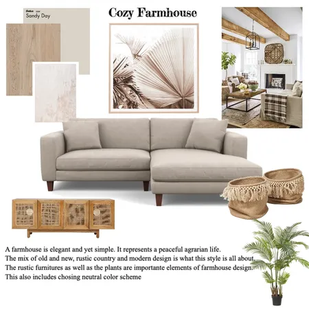 COZY FARMHOUSE Interior Design Mood Board by mcordeiro on Style Sourcebook