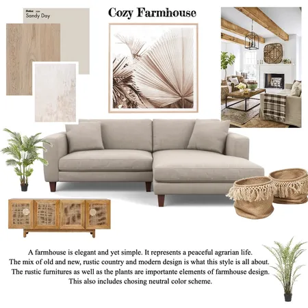 COZY FARMHOUSE Interior Design Mood Board by mcordeiro on Style Sourcebook