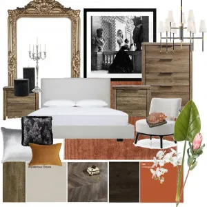 Grace's Bedroom Interior Design Mood Board by brendaesh on Style Sourcebook