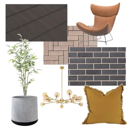 Natural Contemporary Interior Design Mood Board by Brickworks Building Products on Style Sourcebook