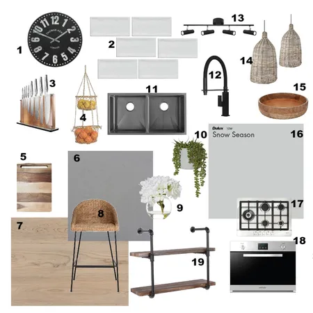 Kitchen Interior Design Mood Board by Abby Smerdon on Style Sourcebook
