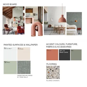 Sydney Terrace: Scheme 1 Ground Floor Colour Palette Interior Design Mood Board by hemko interiors on Style Sourcebook