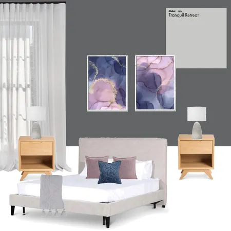 Guest Bedroom Woodrose st Interior Design Mood Board by Kyra Smith on Style Sourcebook