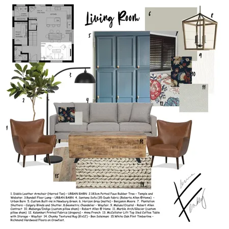 living room Interior Design Mood Board by laura Fendley on Style Sourcebook