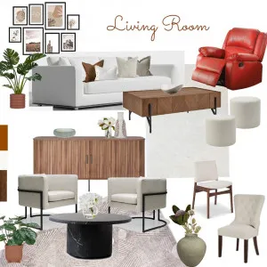 Living Room Mood Board 2 Interior Design Mood Board by AJ Lawson Designs on Style Sourcebook