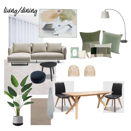 Living/dining Interior Design Mood Board by MessymeT on Style Sourcebook
