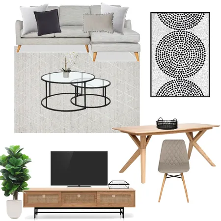 Living room Interior Design Mood Board by amy_ferra on Style Sourcebook