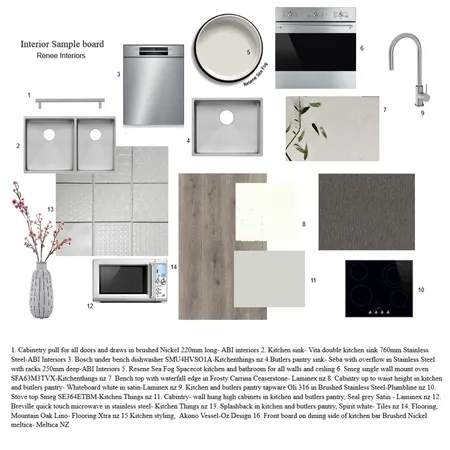 Felicity-kitchen reno Interior Design Mood Board by Renee Interiors on Style Sourcebook