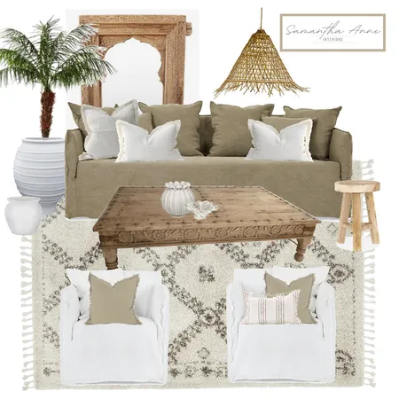 RB Main Living Interior Design Mood Board by Samantha Anne Interiors on Style Sourcebook