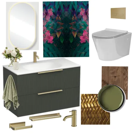 powder room Interior Design Mood Board by Mel Williams on Style Sourcebook