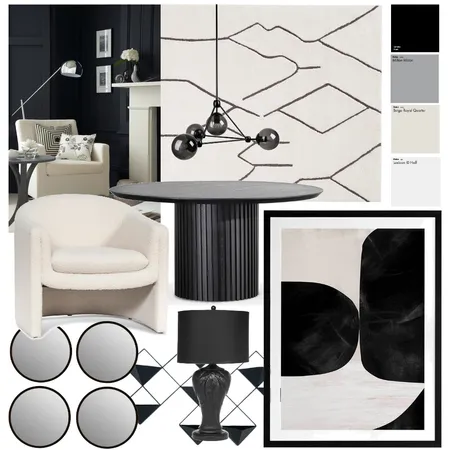 ACHROMATIC Interior Design Mood Board by Ali Falcs on Style Sourcebook