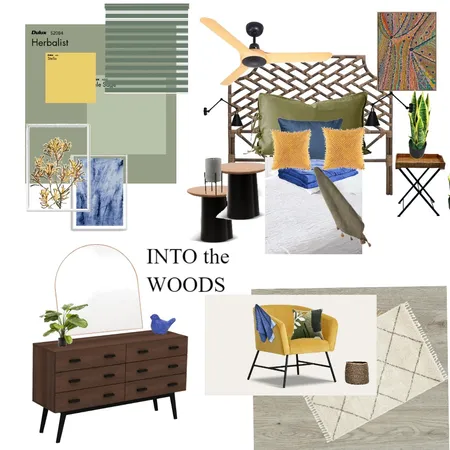 INTO the WOODS Interior Design Mood Board by Romeosfrankie on Style Sourcebook