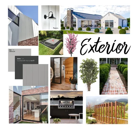 Exterior - Farm Pavilion House Interior Design Mood Board by Christine S on Style Sourcebook
