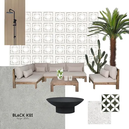 Outdoors Interior Design Mood Board by Black Koi Design Studio on Style Sourcebook